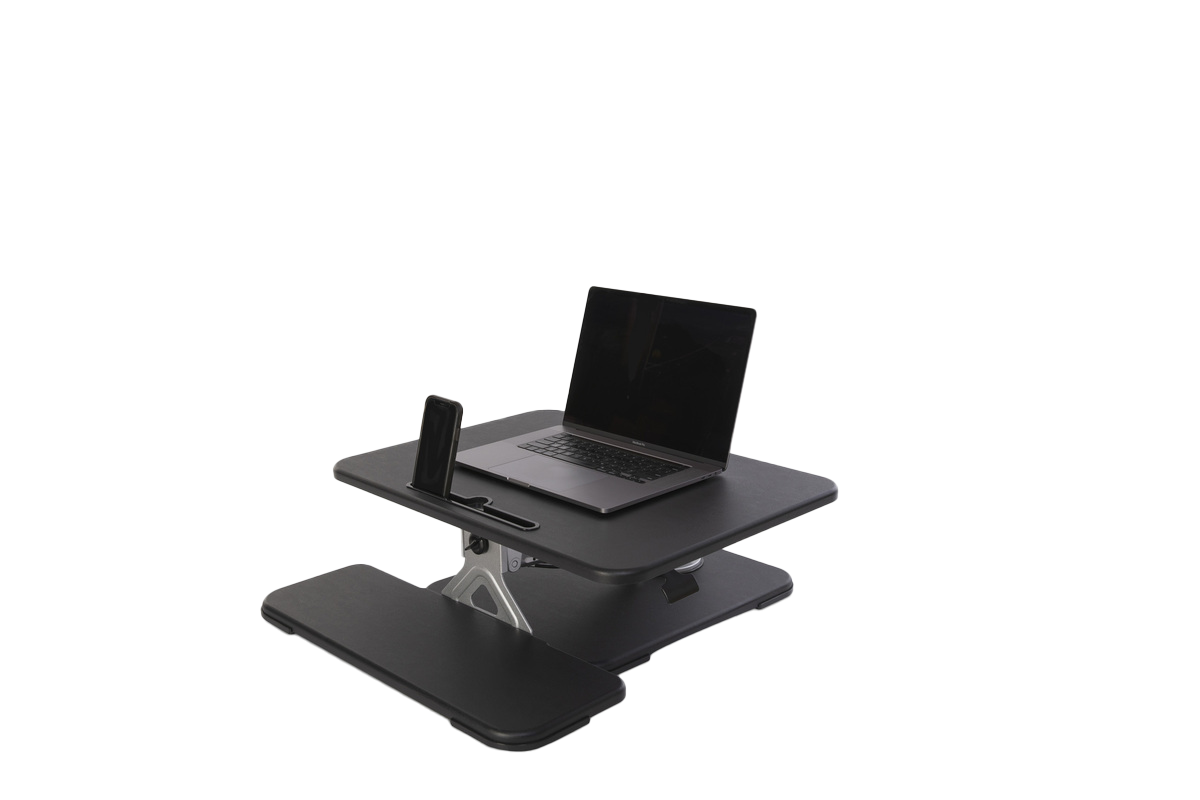 Hiitop-Desk-Riser-Product-with-laptop-and-mobile-sitting-position