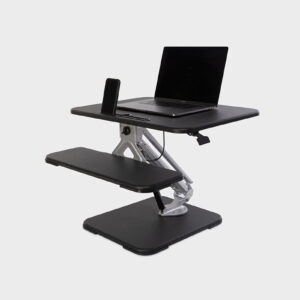 Hiitop Desk Riser: Adjustable Electric Sit-to-Stand Tabletop Elevator/Converter