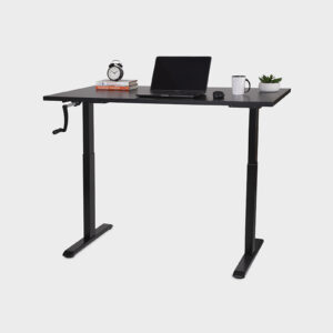 Studii Manual Crank Height Adjustable Sit-Stand Desk
