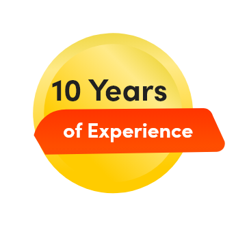 10 Years of Experience